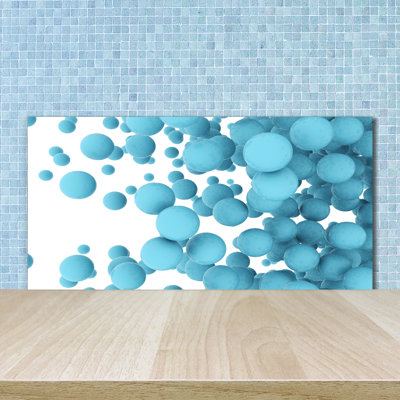 50cm W x 100cm L Glass Peel and Stick Panel