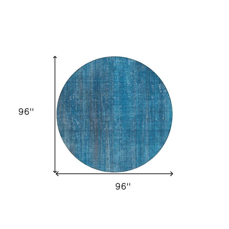 Tapis d'intérieur rond 8 po