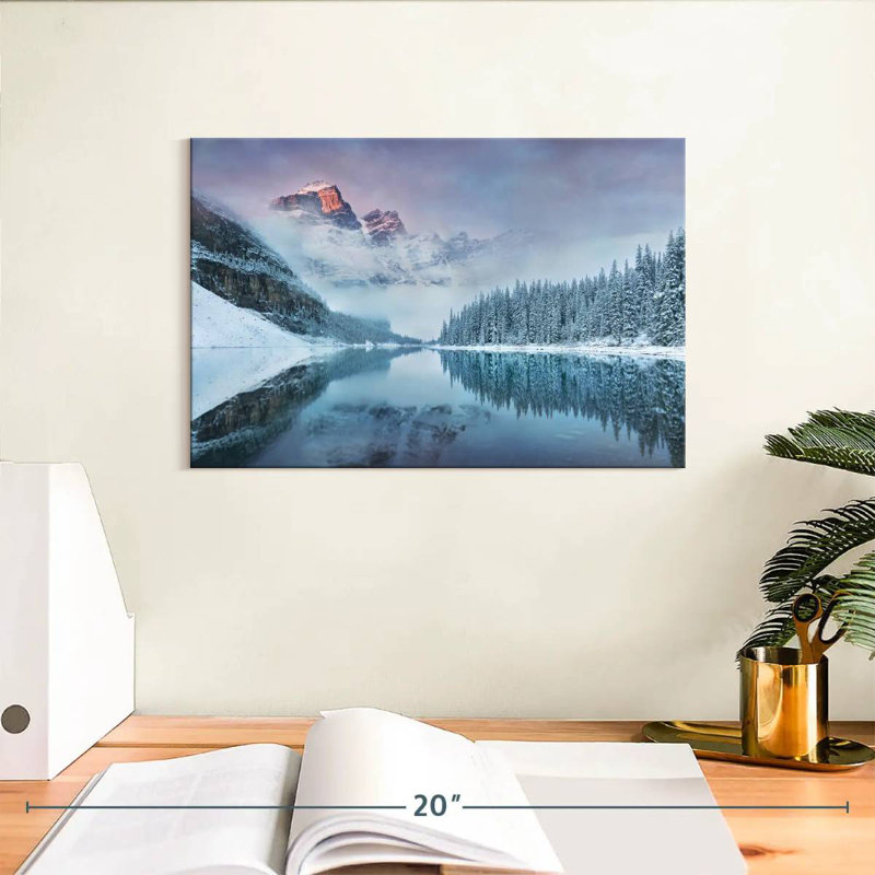Alvord Wispy Snow Mountain, H 8 po x l 12 po