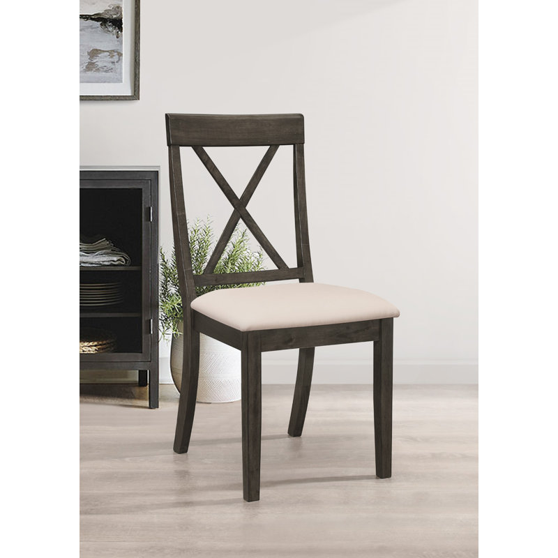 Gareth 14.8'' H Upholstered Side Chair, Taupe