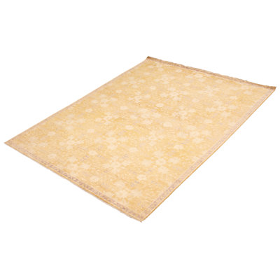 Tapis or foncé Peshawar Oushak 8 pi 10 po x 11 pi 10 po
