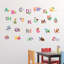 Fauna Animal Alphabet Kids Wall Sticker