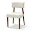 Chaise d'appoint rembourrée en bois massif-201365176-202013807