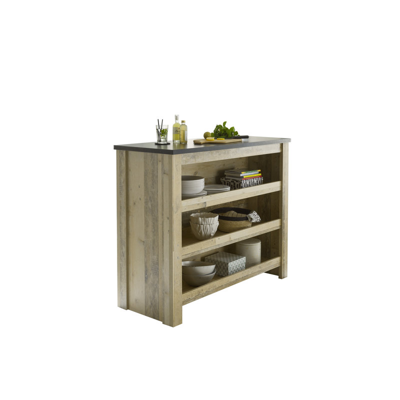 106cm Kitchen Pantry, Natural