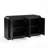 Curved Edge 55.12" Width MDF 4-Door Buffet Storage Cabinet-525762641