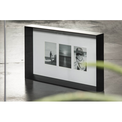 Prado Wood Bevelled Picture Frame with Mat