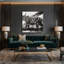 Art sauvage sur toile brun-56524713