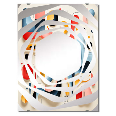 Minimalism Form II - Abstract Wall Mirror MIR137238