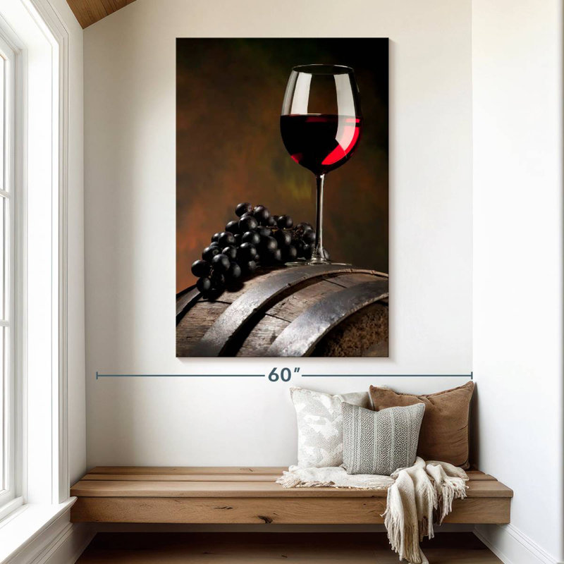 Yarlin Aromatic Wine From The Barrel, 51" H x 34" W