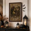 «Sugar Skull Woman and Skeleton with Roses in Halloween», art mural sur toile-1765554065