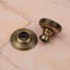 28mm Antique Brass Layered Round Cabinet Knob