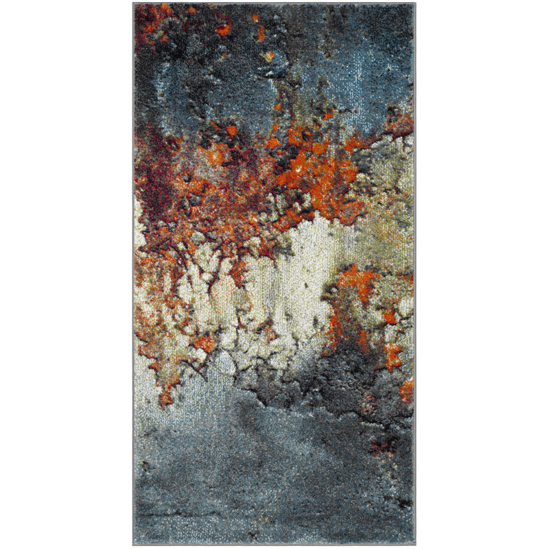 Airi Abstract Area Rug, Rectangle 79 x 152 cm
