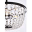 Luminaire bol suspendu unique à 3 lumières avec accents de cristal-1552886175-1552886179