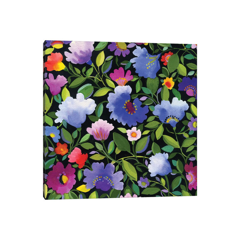 India Garden II by Kim Parker - Wrapped Canvas Print, 93.98 cm H x 93.98 cm W x 1.91 cm D