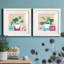 «Growing Happy I», ensemble de 2 peintures-663387092-663387088