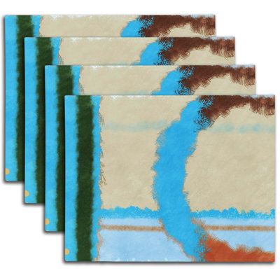 Polyester Abstract Placemat