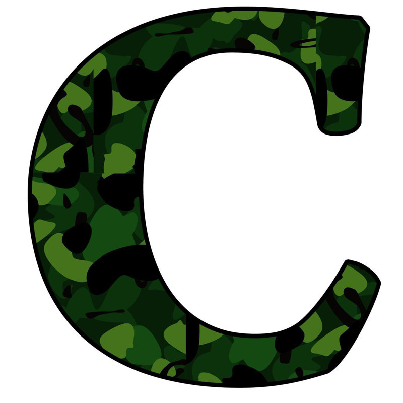 Décalcomanie murale camoflauge militaire, C