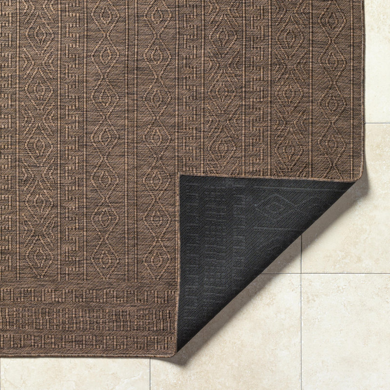 Keunna Moroccan Indoor / Outdoor Rug, Rectangle 9'2" x 12'