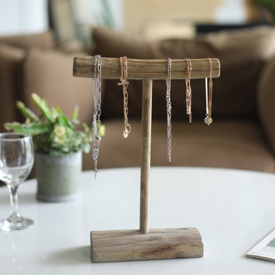 Wood Jewelry Stand