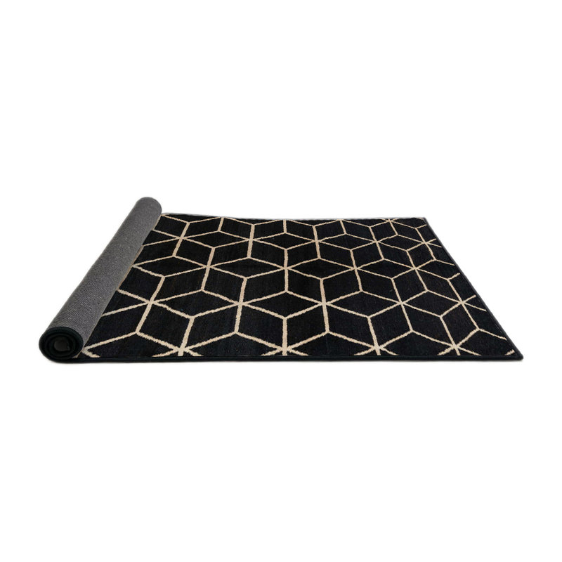 Abstract Indoor Rug, Round 6'