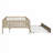 Wood Daybed with Trundle and Fence Guardrails-85954677-85954673
