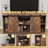 Ben Tv Stand For Tvs Up To 65" With Double Sliding Barn Doors And Storage Cabinets-655923015