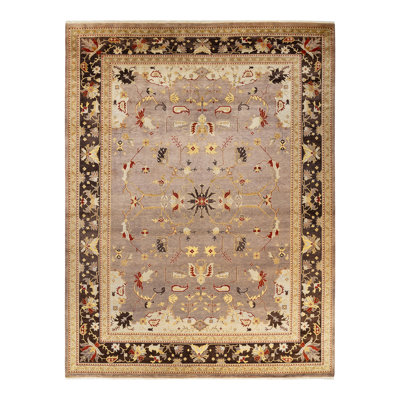Riccard One-of-a-Kind 9' 2" X 11' 10" 2000s Wool Area Rug in Beige