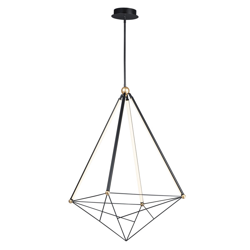 Ferrer 4 - Light Geometric Chandelier