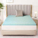Tamra Alwyn Home 3" Medium Cooling Gel Memory Foam Mattress Topper