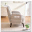 Fauteuil d'appoint rembourré Boucle-815728418