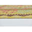 Tapis en laine rouge/beige 3 pi 3 po x 3 pi 8 po one-of-kind-noué la main Lorain