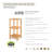 Millton Teak Bathroom Shelves