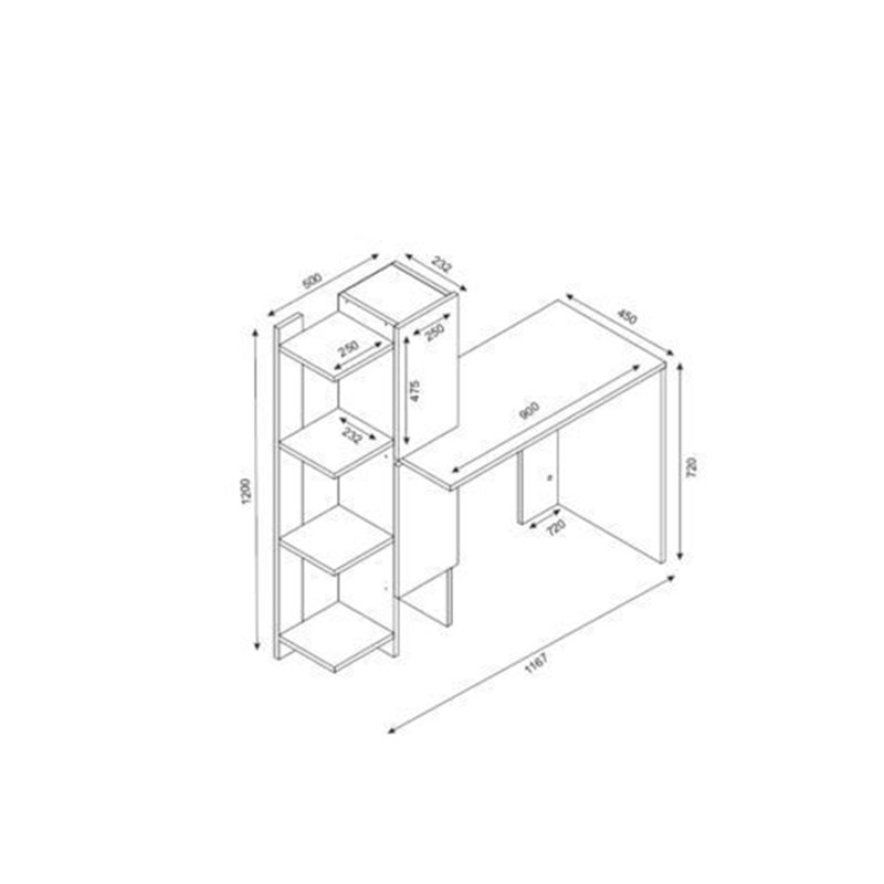 Waymon Writing Desk