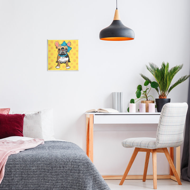 Art mural chiot Fashionista, par Elizabeth Medley