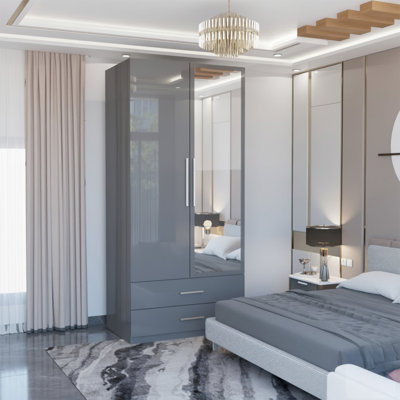 Manufactured Wood Wardrobe