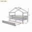 Lit en bois avec lit gigogne simple-844301955-844301956