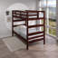 Promo Shaker Twin Over Twin Cappuccino Bunkbed