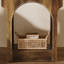 2 Tier Wood End Side Table Set With Innovative Arched Design-1077141340
