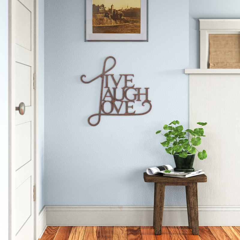 Traditional Wall Decor on Metal, Antique Copper
