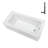 Streamline 60 in. x 30 in. Acrylic Right-Hand Drain Alcove Bathtub in Glossy White With External Drain-101699345