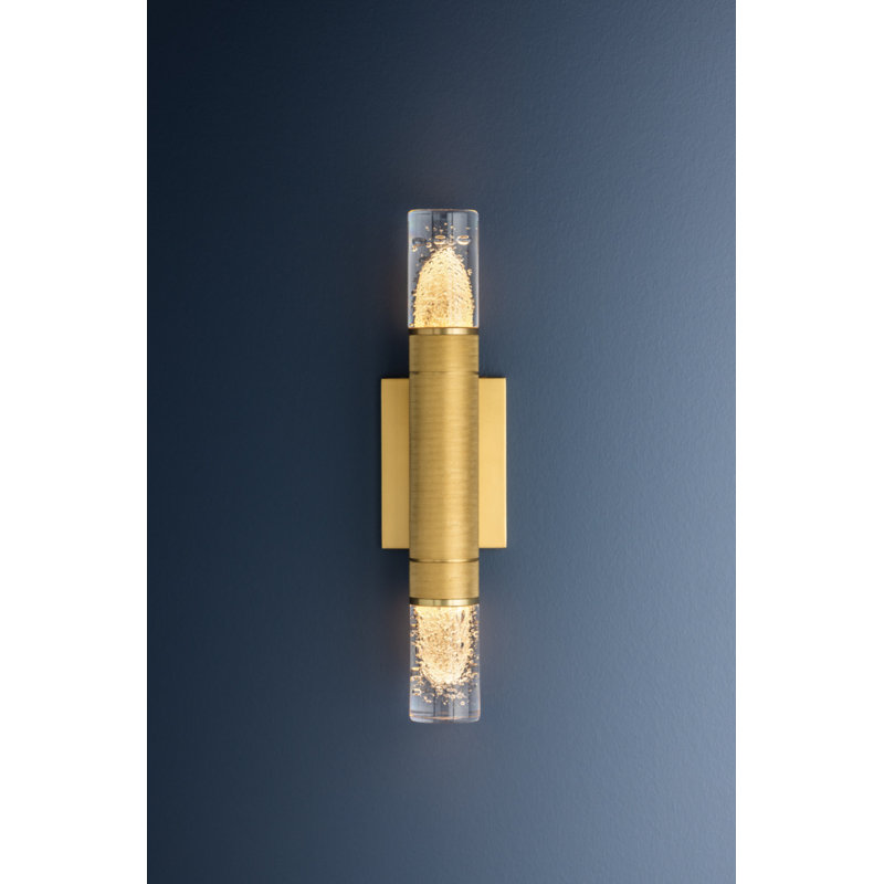 Glen Cove Wall Sconce in Aged Brass