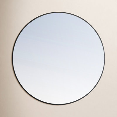 Sabine Metal Round Wall Mirror