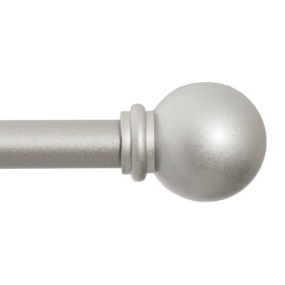 Camptown Ball End Single Curtain Rod