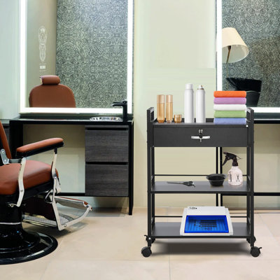 34.05 in. H x 24.01 in. W Utility Cart