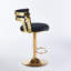 Chaises de salle à manger confortables et ergonomiques de style moderne en tissu