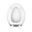 Slow-Close Elongated Non-Slip Toilet Seat