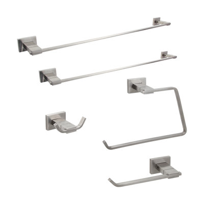 5 - Piece Bathroom Hardware Set