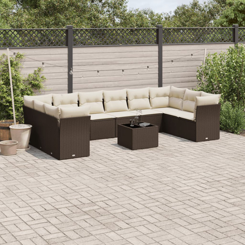 Ensemble de canapé de jardin Vidaxl