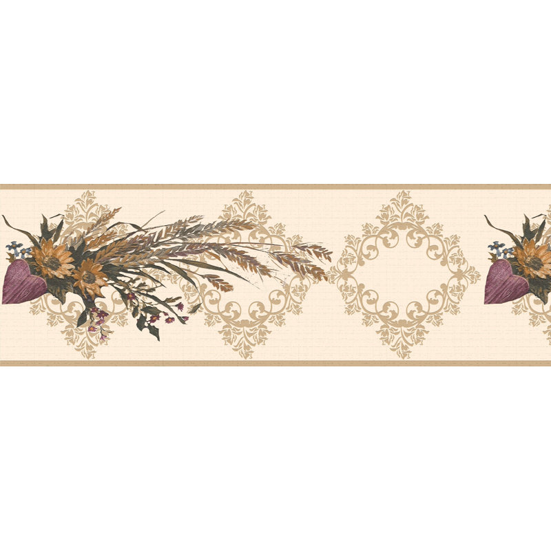 Peel & Stick Floral Border