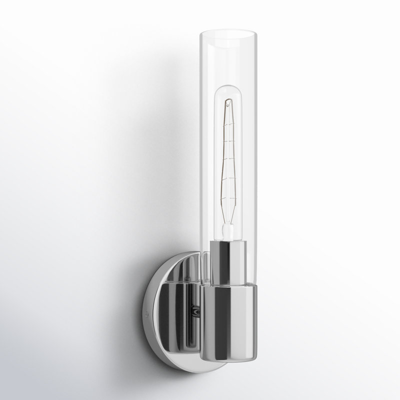 Dimmable Bath Sconce, Chrome